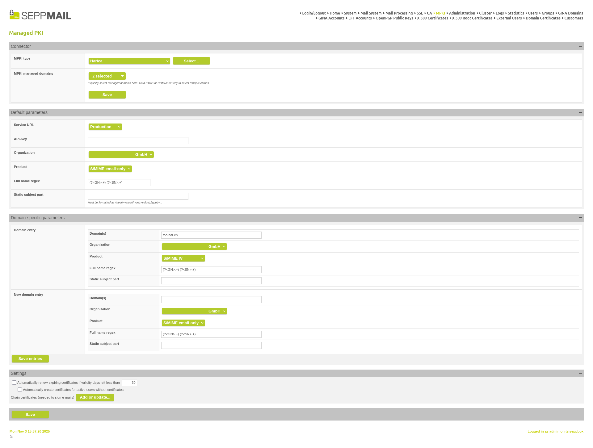 New Harica MPKI connector