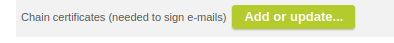 Add or update root and intermediate certificates