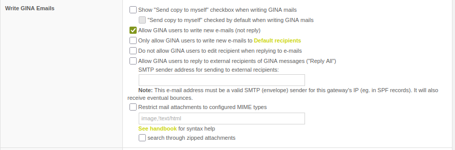 Restrict mail attachments to configured MIME types